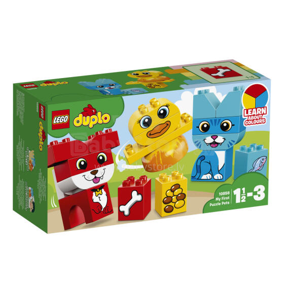 10858 LEGO® DUPLO Mano pirmasis gyvūnėlių galvosūkis