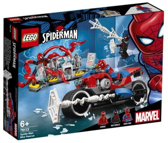 76113 LEGO® Marvel Super Heroes Spider-Man pagalbos motociklas