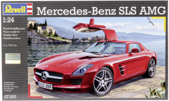 REVELL saliekams modelis Mercedes SLS AMG