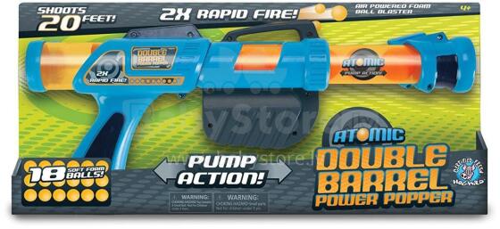 POWER POPPERS gun Atomic DBL Barrel 18X, 54004