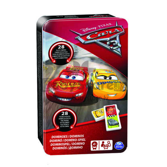 SPINMASTER GAMES domino Cars3, 6035600