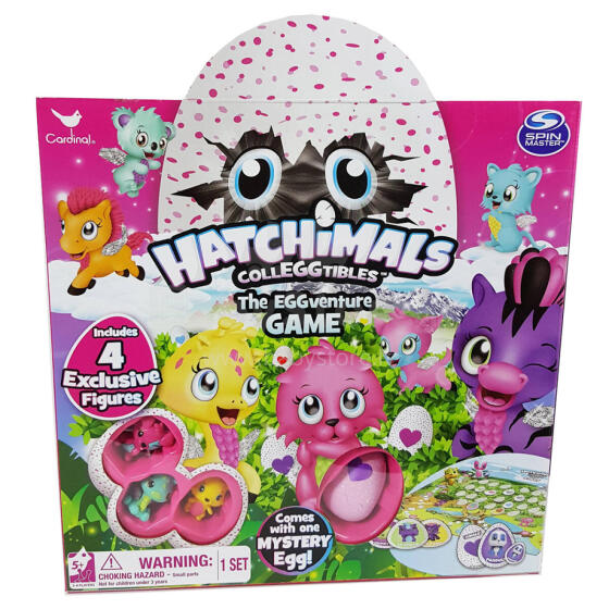 SPINMASTER GAMES spēle Hatchimals, 6039474