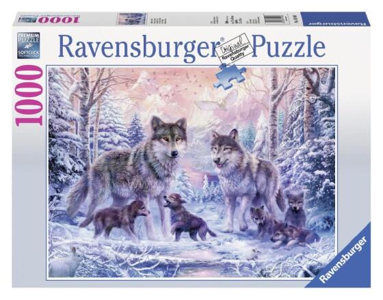 RAVENSBURGER puzle "Vilku ģimene", 191468