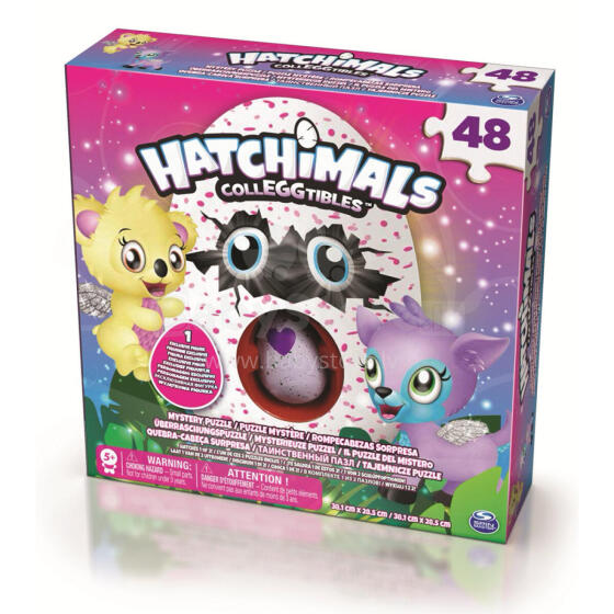 SPINMASTER GAMES dėlionė Hatchimals, 6039460