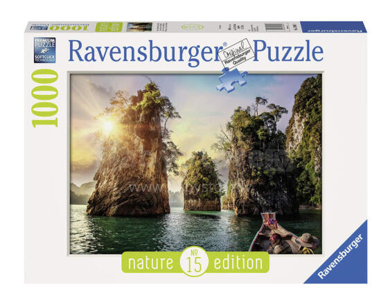 RAVENSBURGER puzzle Three rocks in Cheow, Thailand, 1000d., 13968