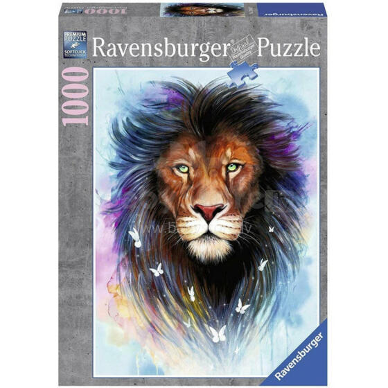 RAVENSBURGER puzzle Majestic Lion, 1000psc., 13981