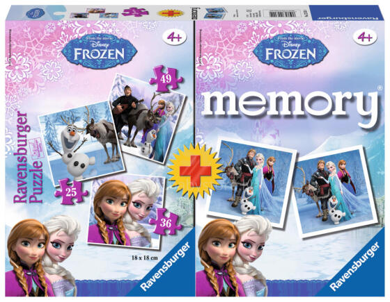 RAVENSBURGER puzzle Frozen memory +, 223114