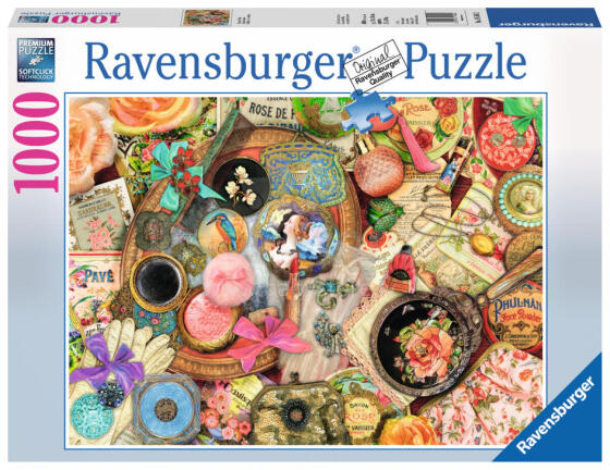 RAVENSBURGER puzzle Vintage collage 1000d, 195862