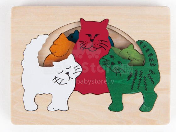 HAPE puzzle Cats, E6511A