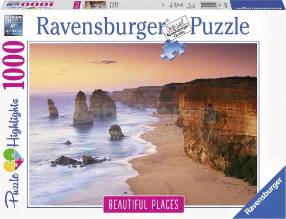 RAVENSBURGER dėlionė Great Ocean Road Australia 1000vnt, 15154