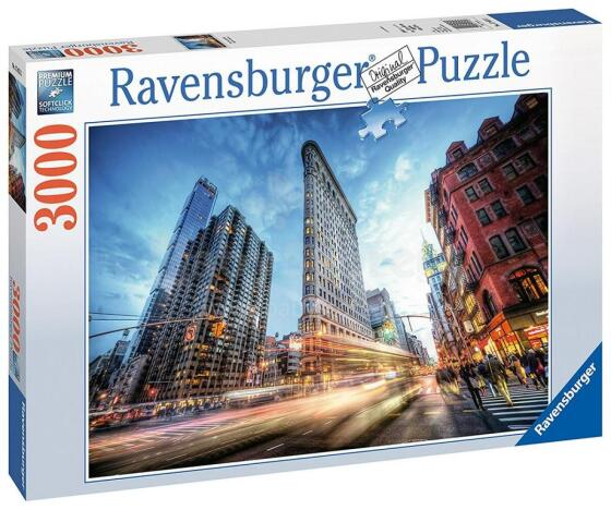 RAVENSBURGER puzzle Flat Iron Building 3000p, 17075