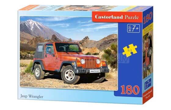 CASTORLAND puzzle Jeep Wrangler, 180 el.  B-018017