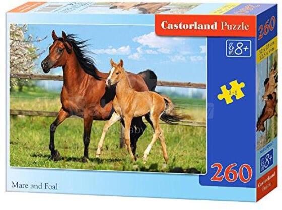 CASTORLAND puzzle Mare and Foal, 260 el.  B-27064-1