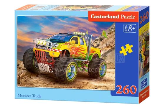 CASTORLAND puzzle Monster Truck, 260 el.  B-27330-1