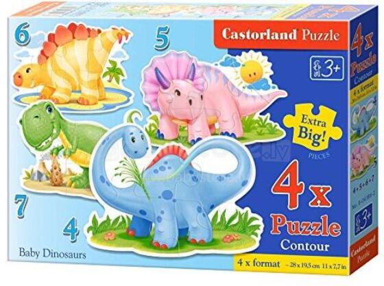 CASTORLAND puzzle education Counting on the Farm, 98 el. E-128