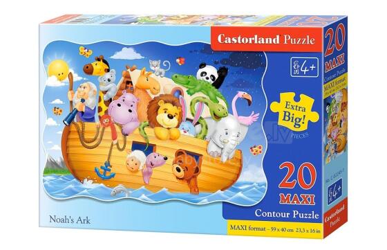 CASTORLAND puzzle Noah's Ark, 20  el. Maxi C-02245