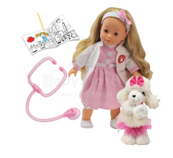 BAMBOLINA talking doll Vetirinary Molly RU, BD1384RUS