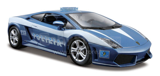 MAISTO DIE CAST automodelis 1:24 LAMBORGHINI Police 31299