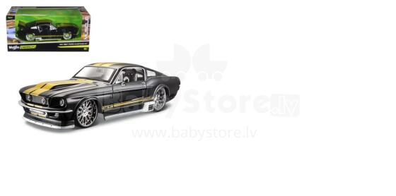 MAISTO Die Cast Des. Classic Muscle 1967 Ford Mustang GT 1:24, 31094