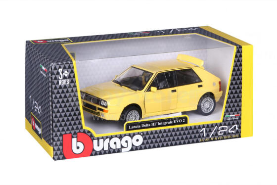 BBURAGO car model 1/24 Lancia Delta HF Integrale EVO 2, 18-22129