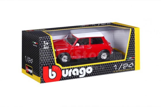 BBURAGO car model 1/24 Mini Cooper 1969, 18-22011