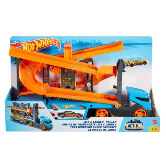 HOT WHEELS pacēlāja un palaidēja transportieris, GNM62