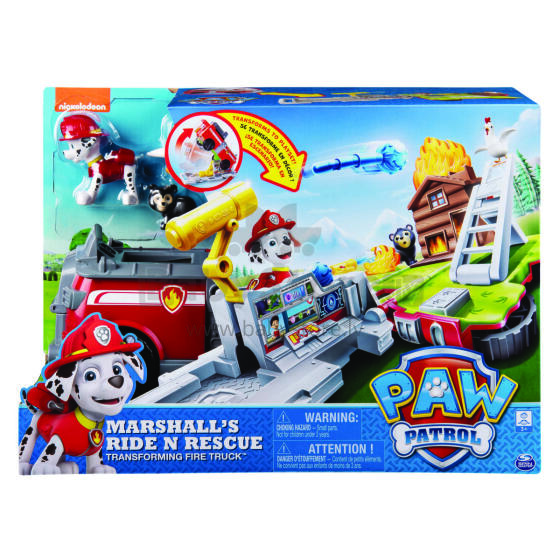 PAW PATROL komplekts Ride and Rescue, 6046797