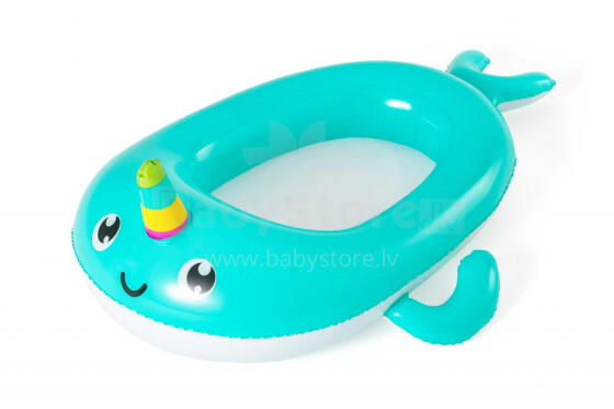 BESTWAY boat Narwhal Baby 1.18m x 89cm., 34120