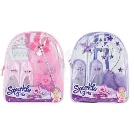 SPARKLE GIRLZ fairy d'up in backpack, 2asst, 100221