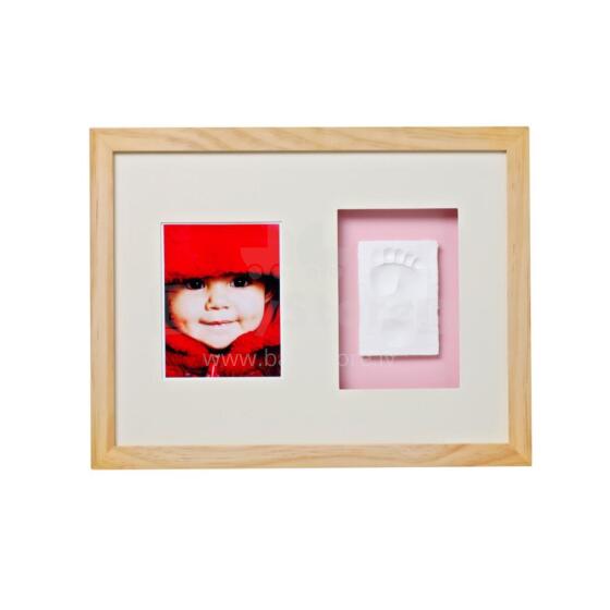 BMP pinup photo frame and print, wood color, bmp.012