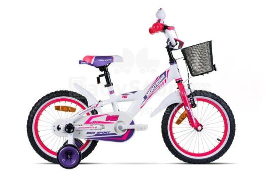 MONTERIA pink/violet bike for a girl 14", ROWKMOS606