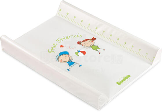 STIFFENED CHANGING PAD - TRUE FRIENDS - KIDS BEIGE 70 CM