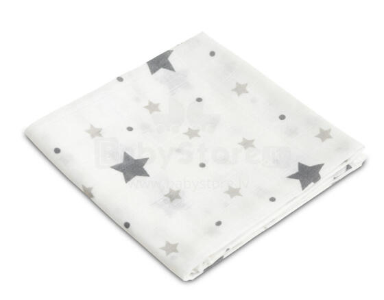 Muslin swaddle blanket SMALL STARS