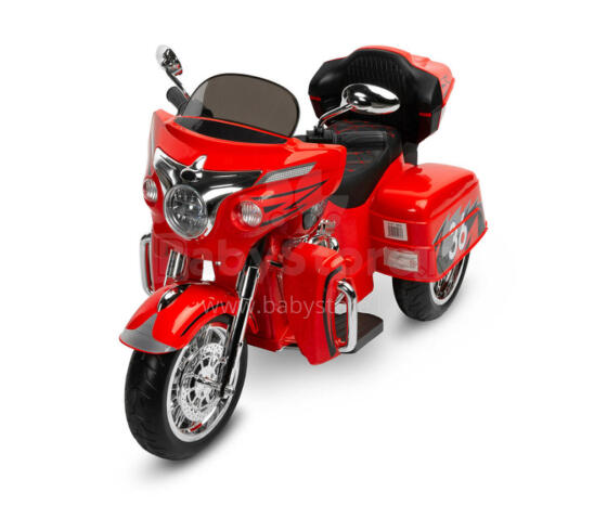 BATTERY RIDE-ON VEHICLE RIOT RED