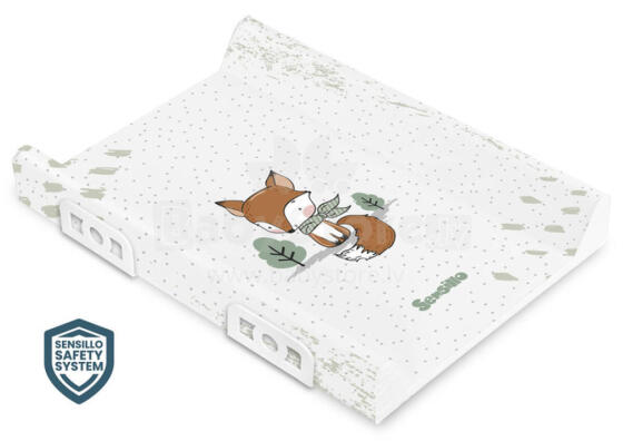 Stiffened Changing Pad with Safety System– Pet - fox 70 cm