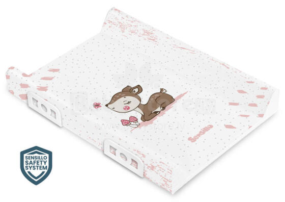 Stiffened Changing Pad with Safety System– Pet - Roe deer 70 cm