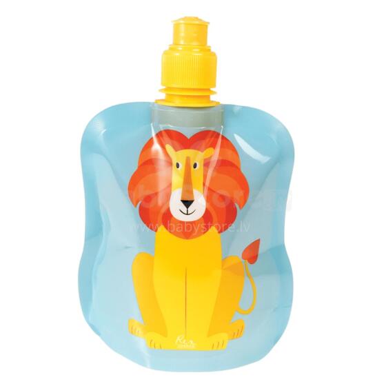 Charlie The Lion Folding Water Bottle, Rex London