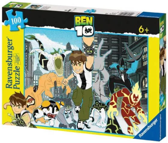 PUZZLE 100 ELEMENTÓW BEN 10 W AKCJI