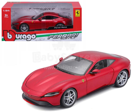 AUTO BBURAGO FERRARI ROMA RED 1:24