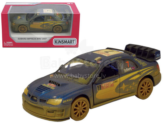 SUBARU IMPREZA WRC 2007 ZABŁOCONY 1:36