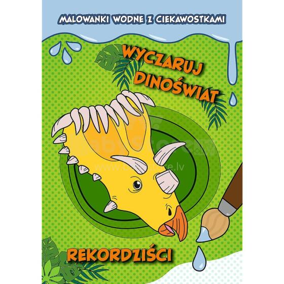 DINOŚWIAT MALOWANKI WODNE - REKORDZIŚCI