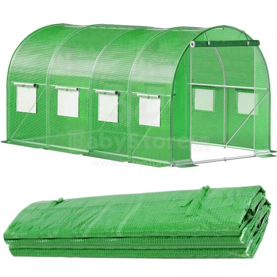 Siltumnīcai plēve Springos GT0004F 9 m2 (4,5x2x2 m)