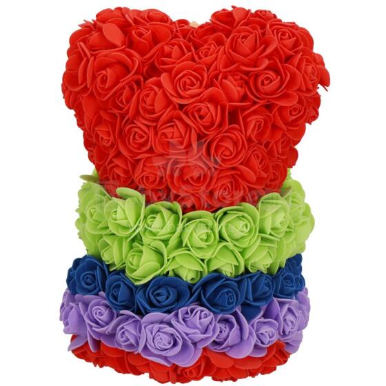 Teddy bear with roses Springos HA7394