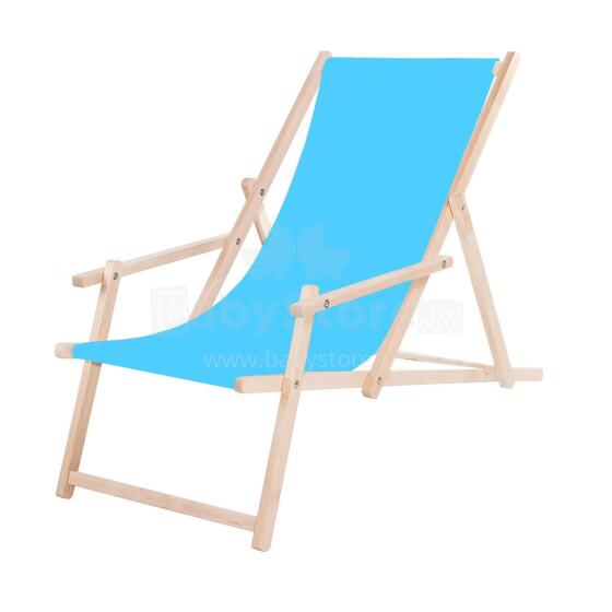 Folding chair Springos DC003 OXFORD38 blue