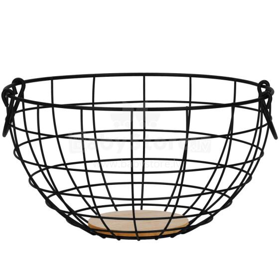 Fruit basket, metal basket Springos KI0147 28x15 cm