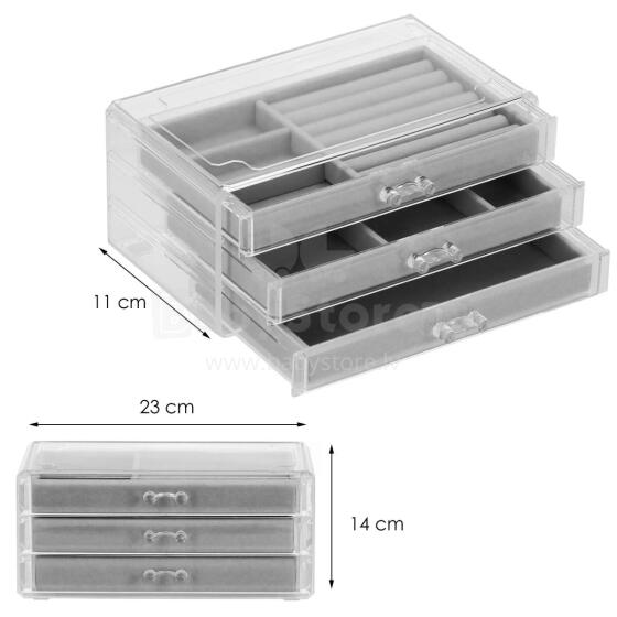 Jewelry organizer Springos HA1045 23x14x11cm