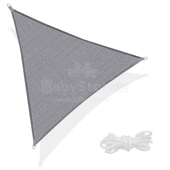 Sun sail Springos SN1055 5 x 5 x 5m light grey