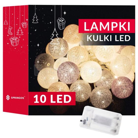 Dekoratīvais apgaismojums Springos CL0035 10 Led