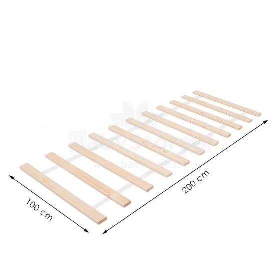 Basic bed frame Springos BF0004 100x200cm