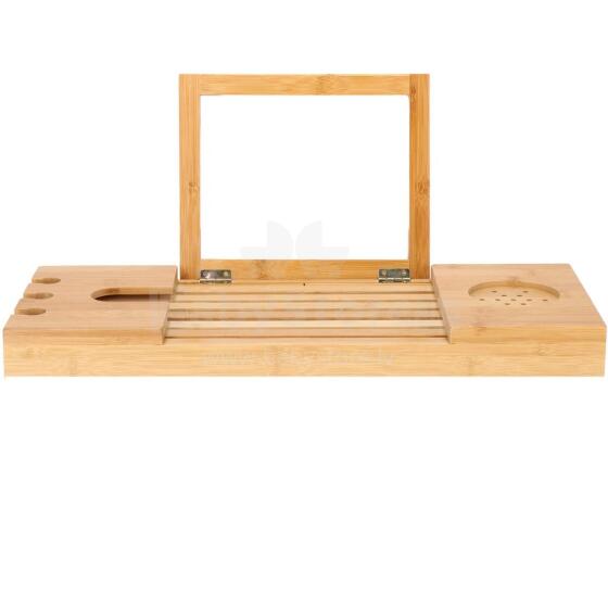 HA1023 BAMBOO BATHTUB SHELF